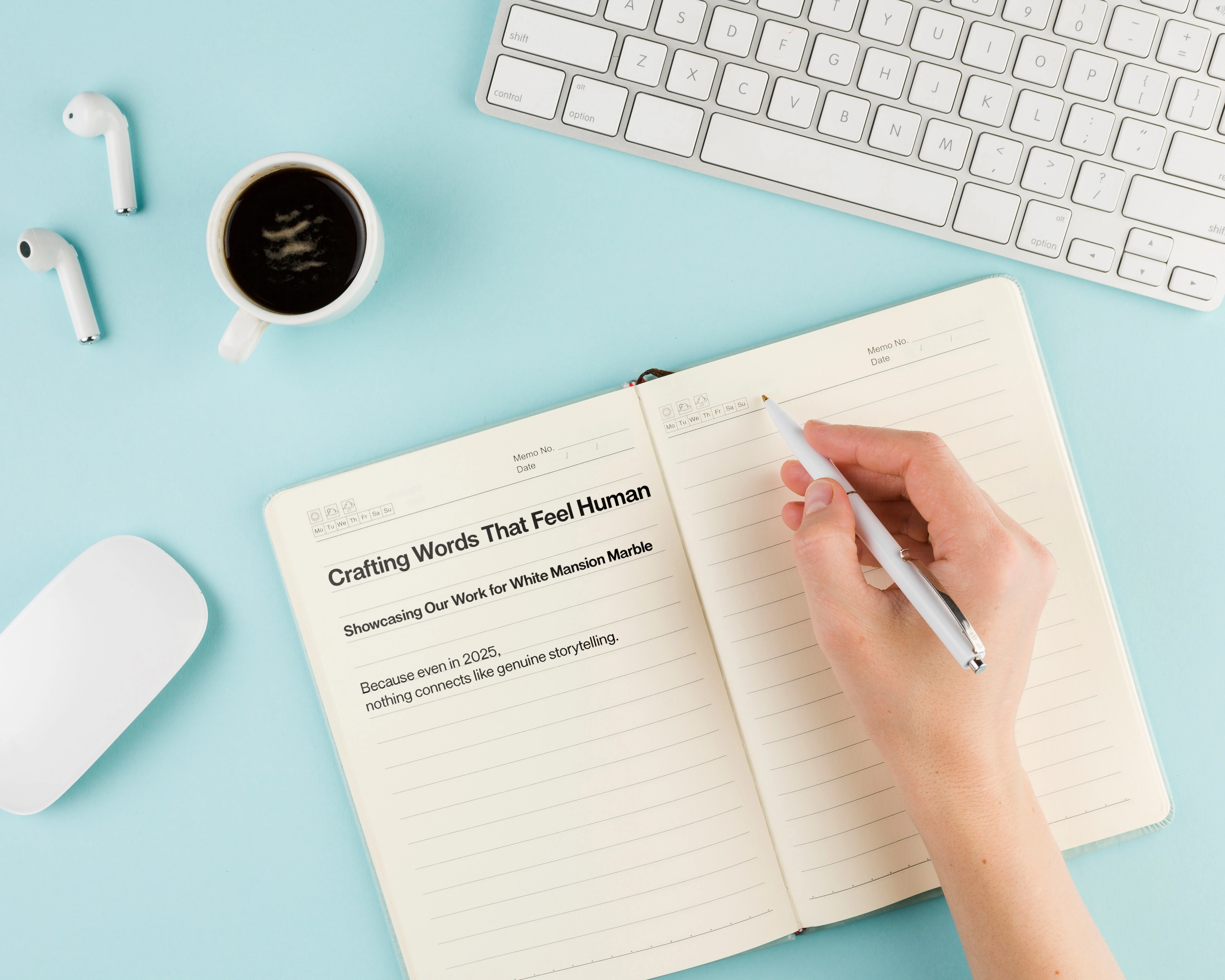 Human-Crafted Website & Blog Content for White Mansion Marble