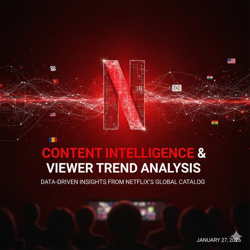 Content Intelligence & Viewer Trend Analysis: Netflix Data Analytics