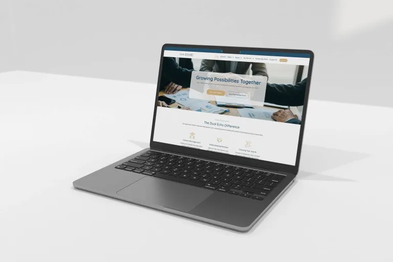 Dual Echo: Human-Centered Business Transition Advisory Website