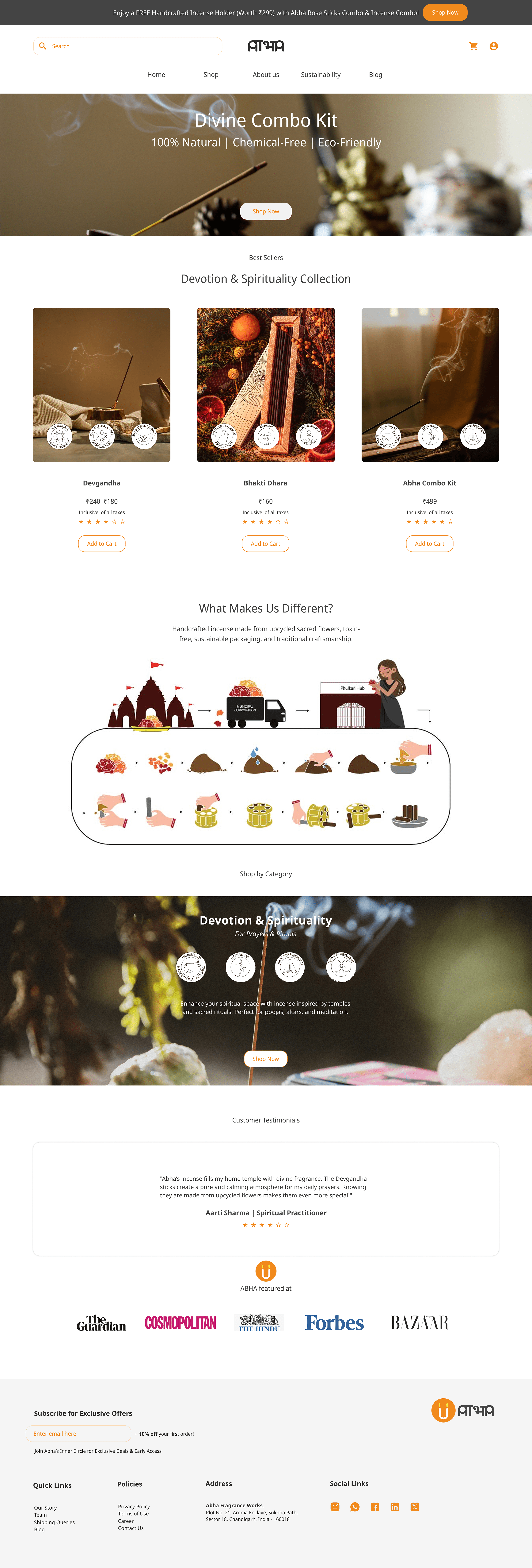 Branding and UI/UX Design - ABHA