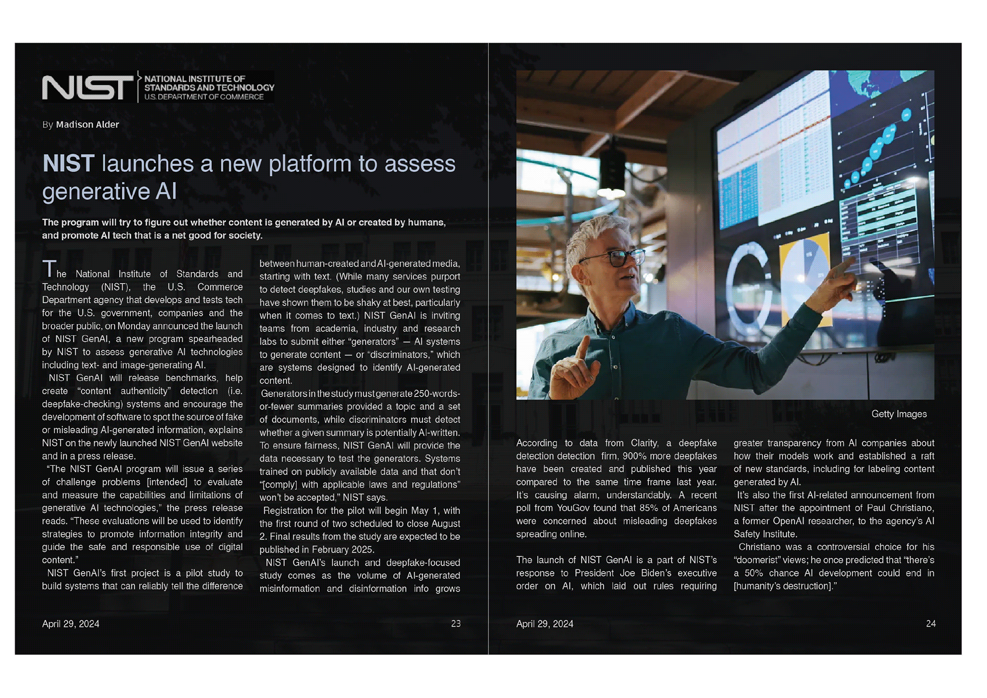 RACE - COMPUTING MAGAZINE