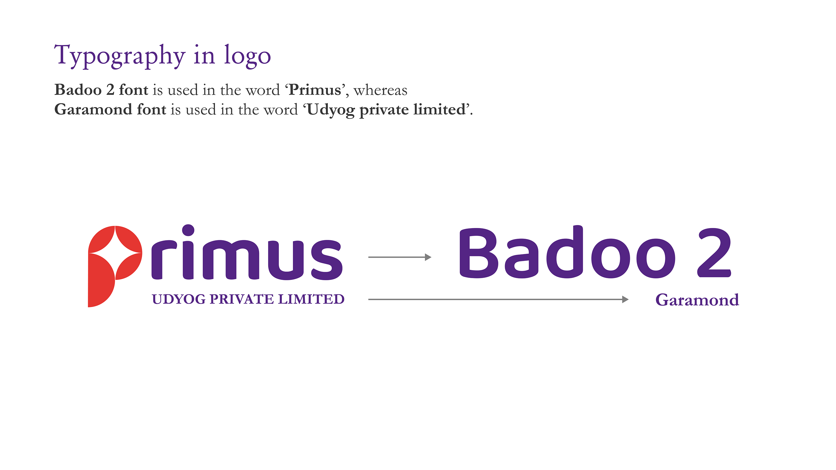 BRAND GUIDELINE - PRIMUS UDYOG PVT LTD