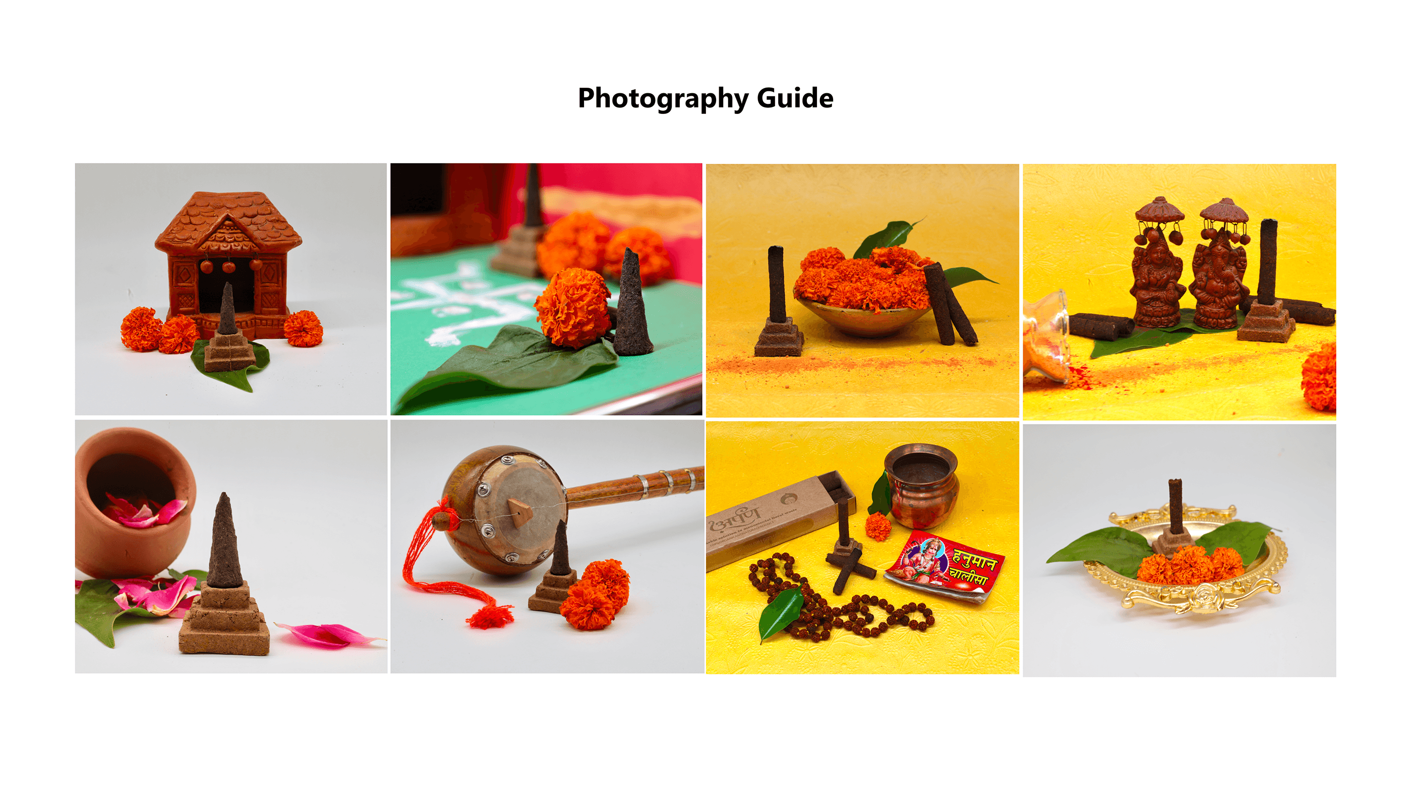 Brand Guideline - Saanjh, an incense stick brand