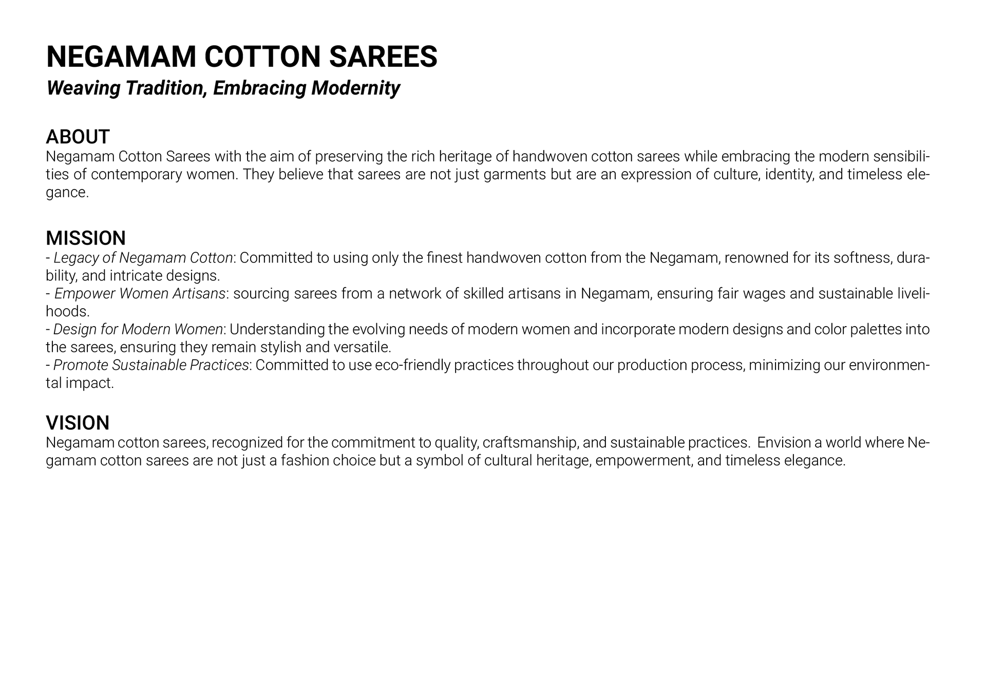 LOGO DESIGN- NEGAMAM COTTON SAREES