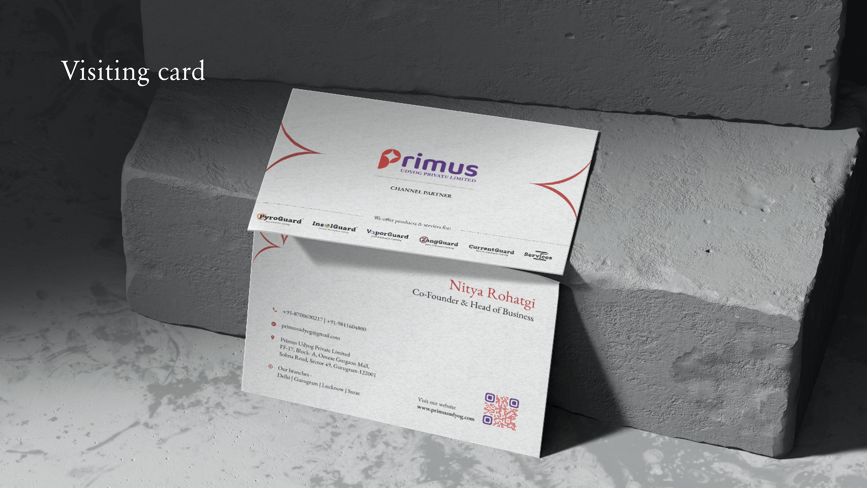BRAND GUIDELINE - PRIMUS UDYOG PVT LTD