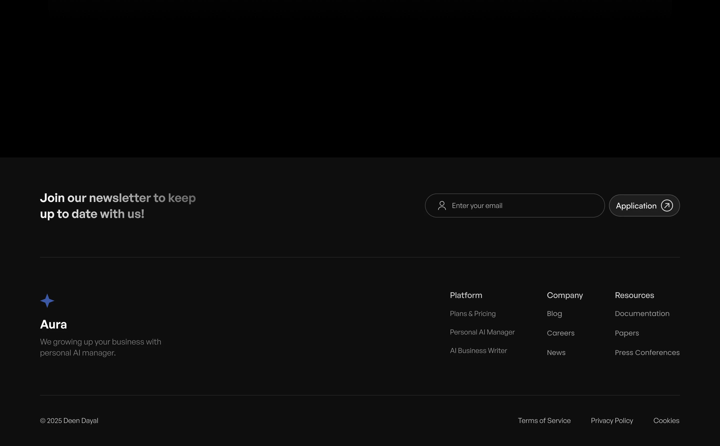 Aura - Premium Headphones Landing Page