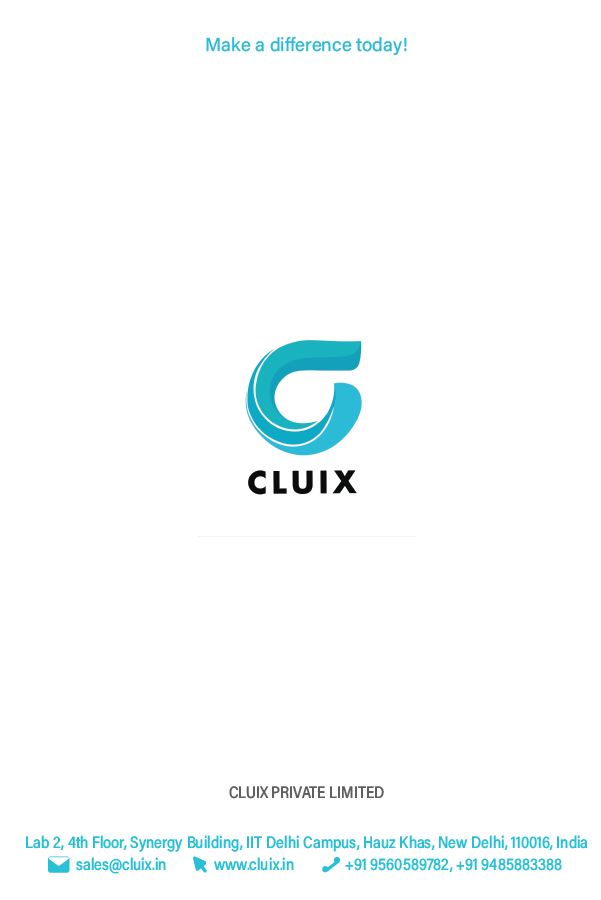 USER MANUAL - CLUIX