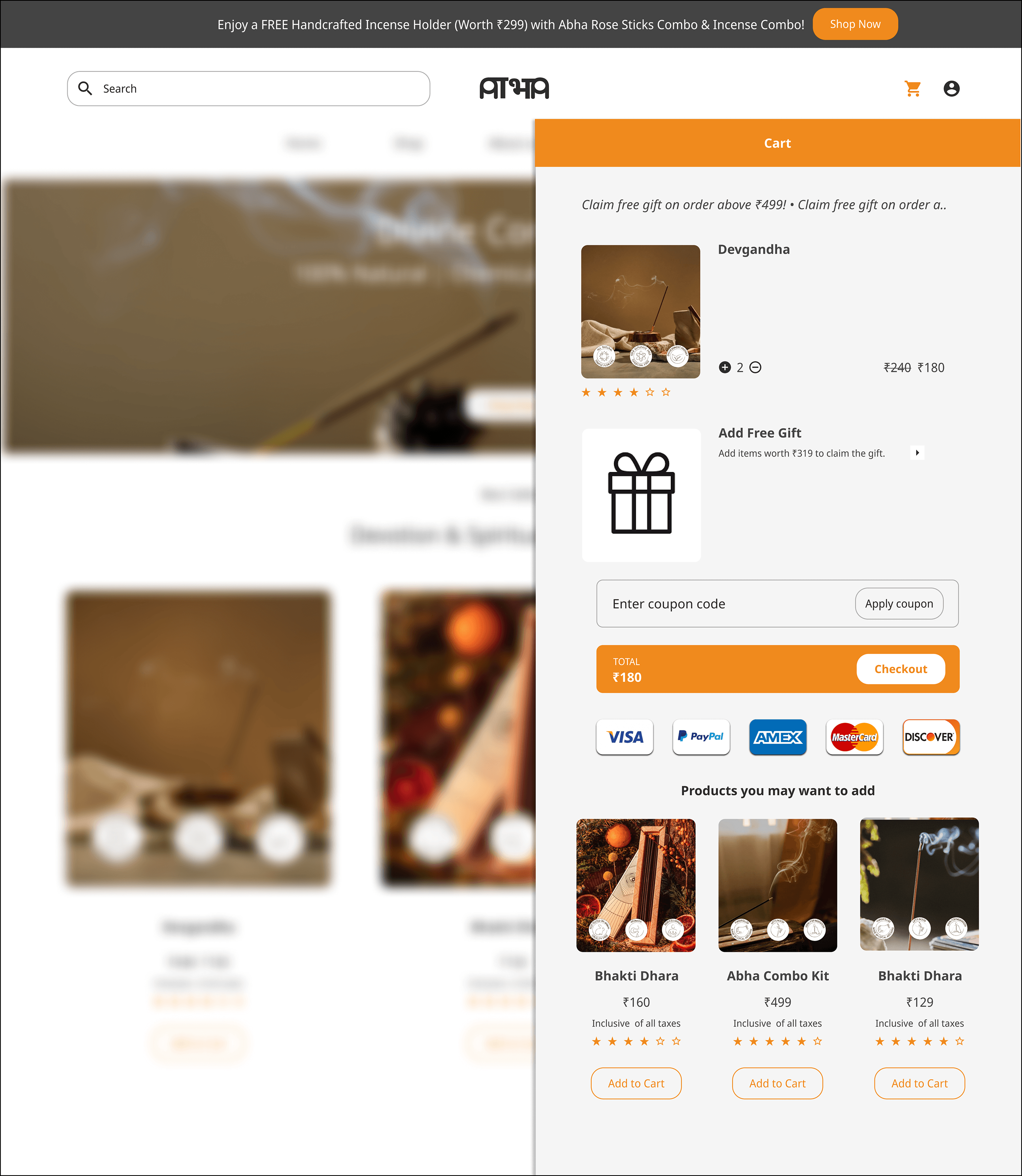 Branding and UI/UX Design - ABHA