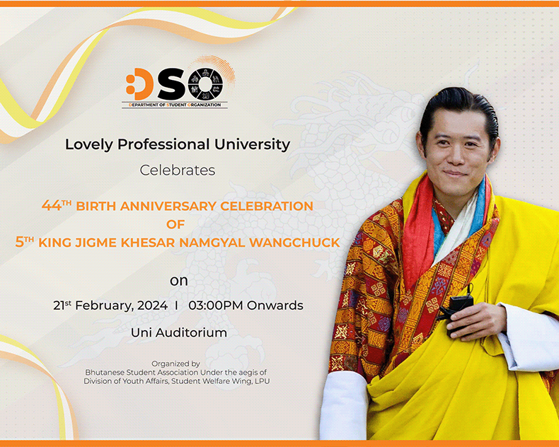 Bhutan's 44th King Birth Anniversaruy