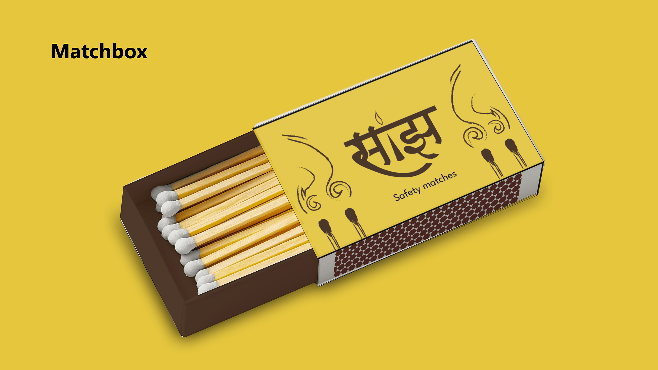Brand Guideline - Saanjh, an incense stick brand