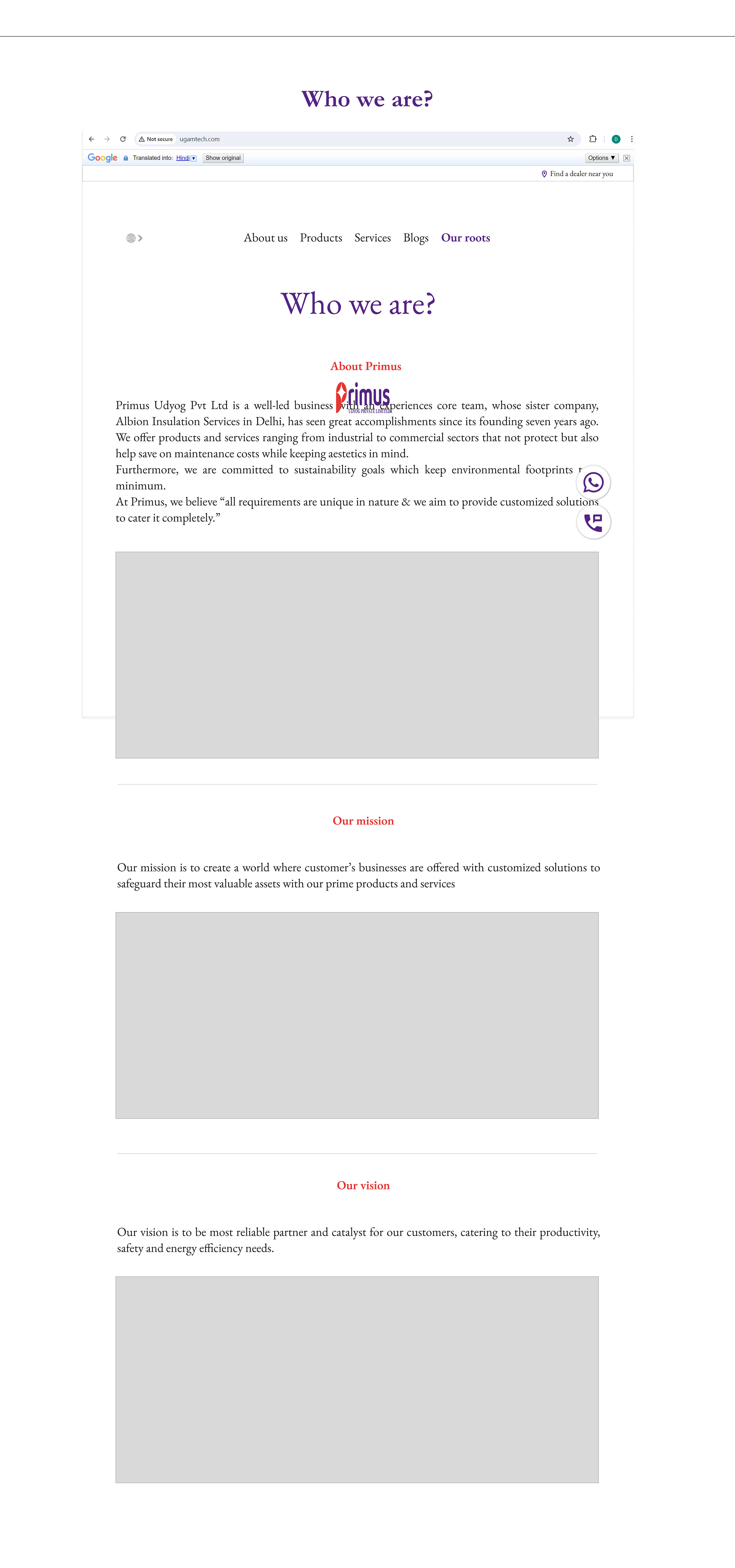 BRAND GUIDELINE - PRIMUS UDYOG PVT LTD