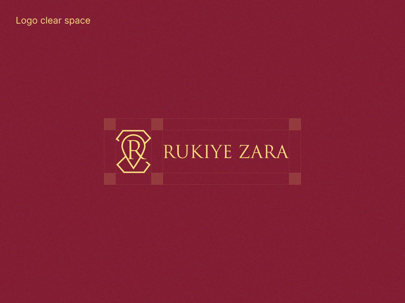 Rukiye Zara - Branding for a premium room rent service