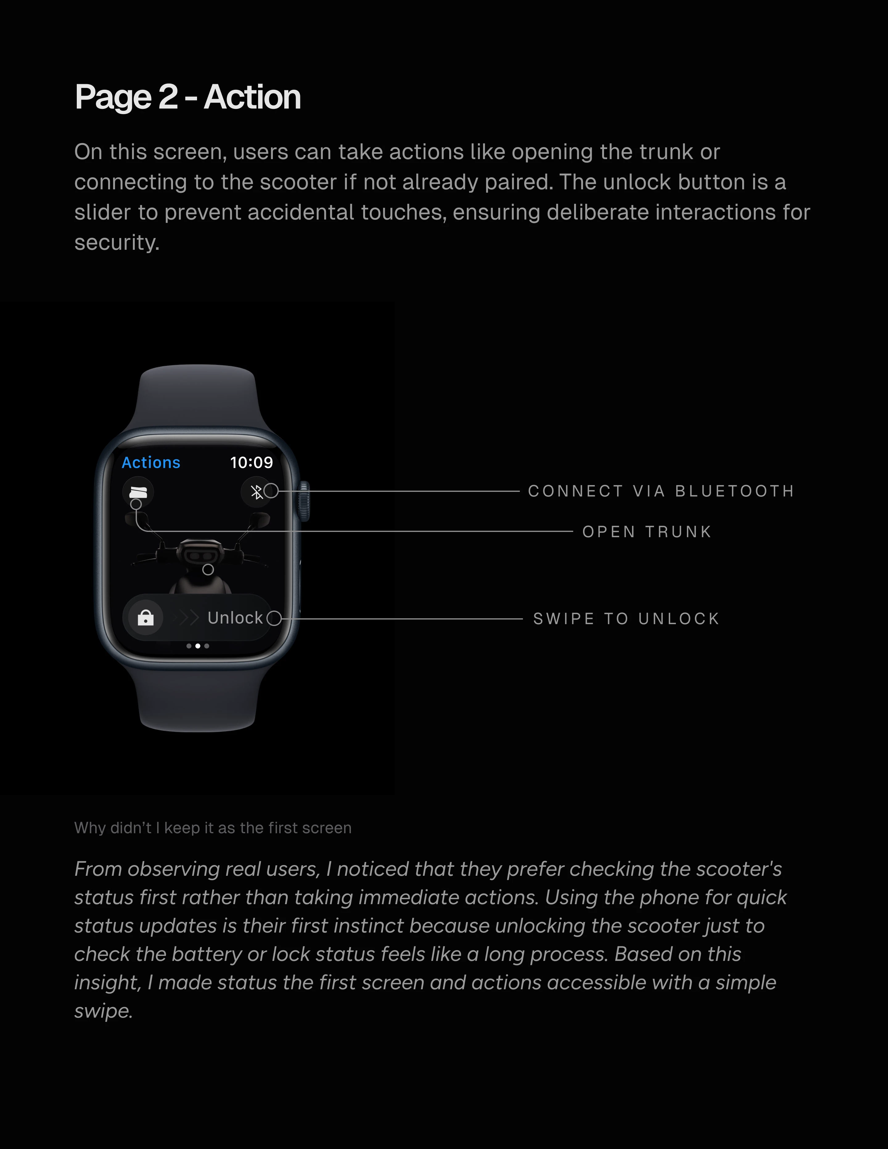 Ola Electric Apple Watch App: Ux Case Study