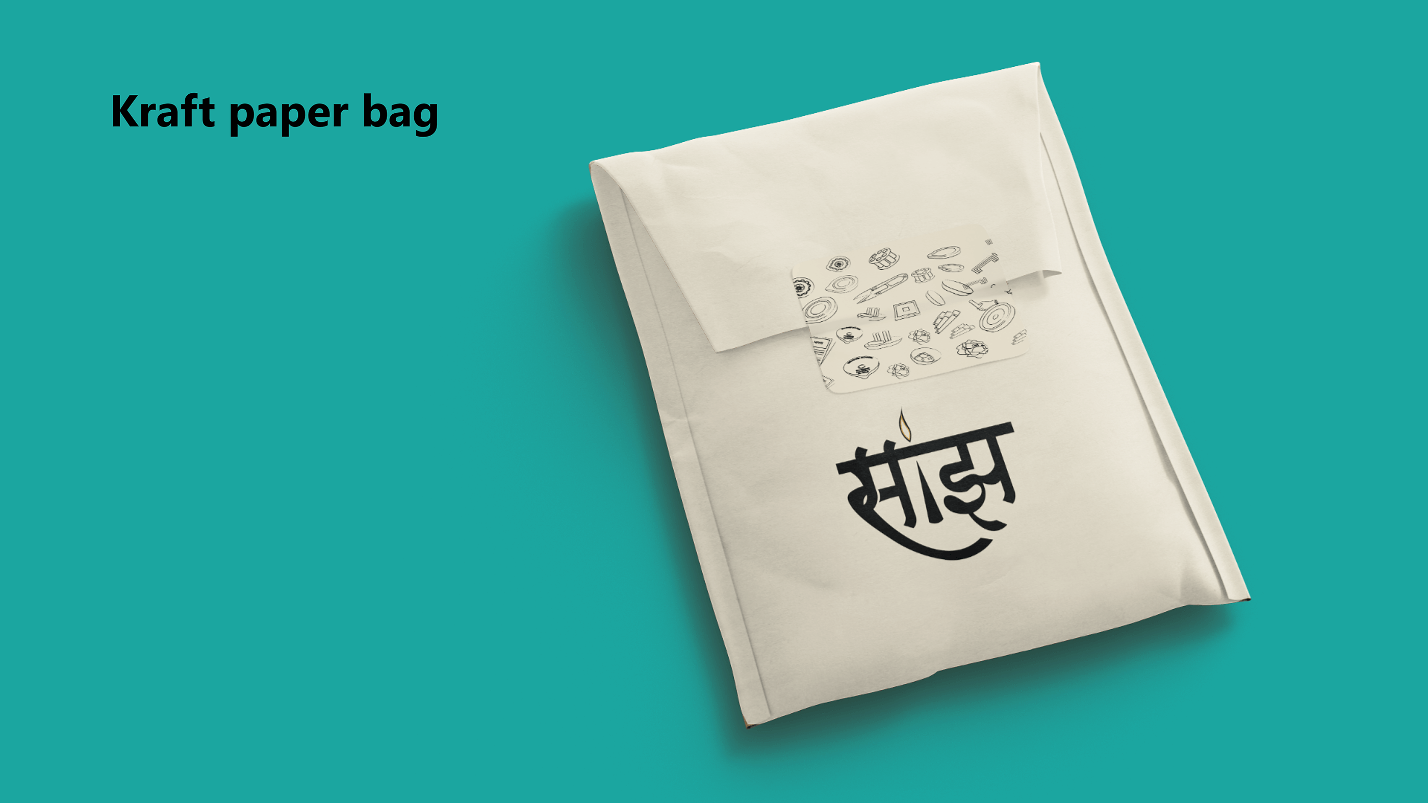Brand Guideline - Saanjh, an incense stick brand