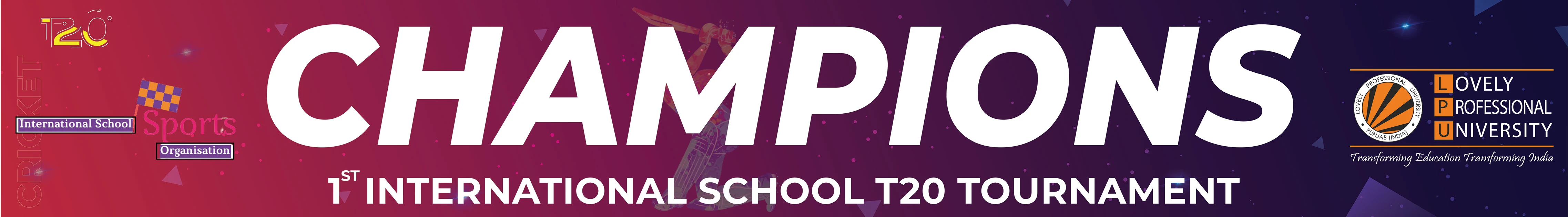 International School T20 Tournament