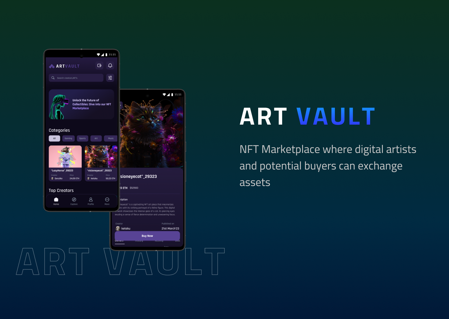 NFT Marketplace UI Design