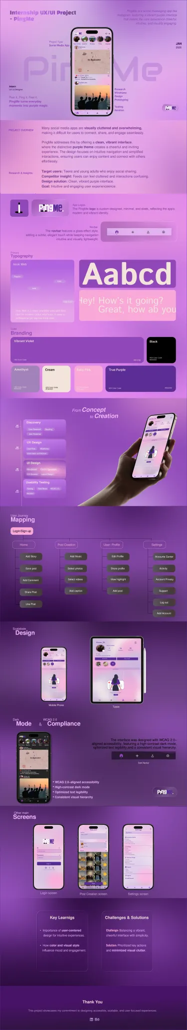 PingMe – A Fun, Colorful Social Messaging App