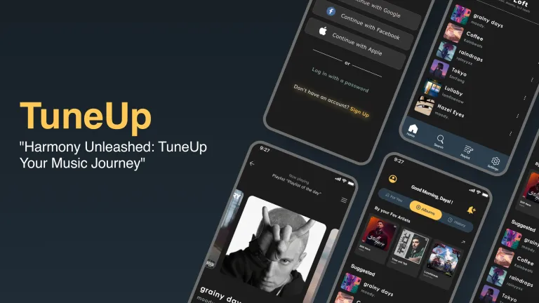 TuneUp - UX Case Study