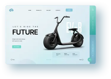 Modern Online School website UI Design