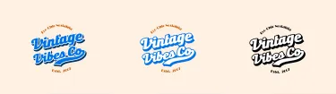 Branding, Packaging | Vintage Vibes Co | Retro Clothing