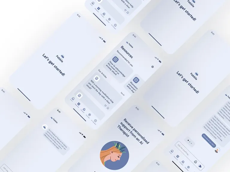 Pebble : Ai Based Mental Health App gallery 2