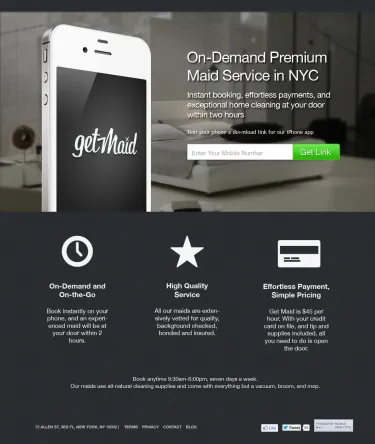 Get Maid Case Study