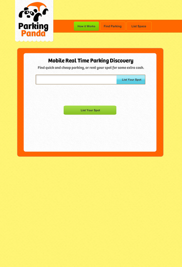 Parking Panda Site Case Study