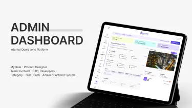 ADMIN DASHBOARD FOR A REAL ESTATE COMPANY