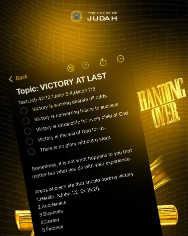 Sunday Service Excerpt