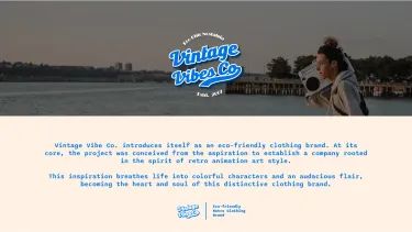 Branding, Packaging | Vintage Vibes Co | Retro Clothing