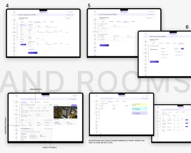 ADMIN DASHBOARD FOR A REAL ESTATE COMPANY