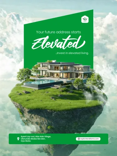 Social Media Flyer for Exploreland Homes