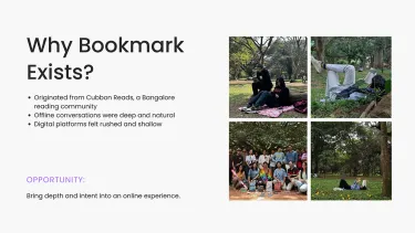 Bookmark App Design