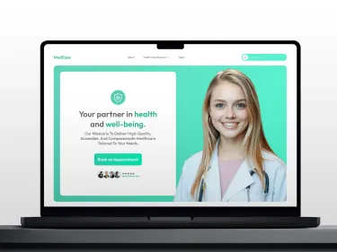 Web Design for Healthcare Platform | Accessible