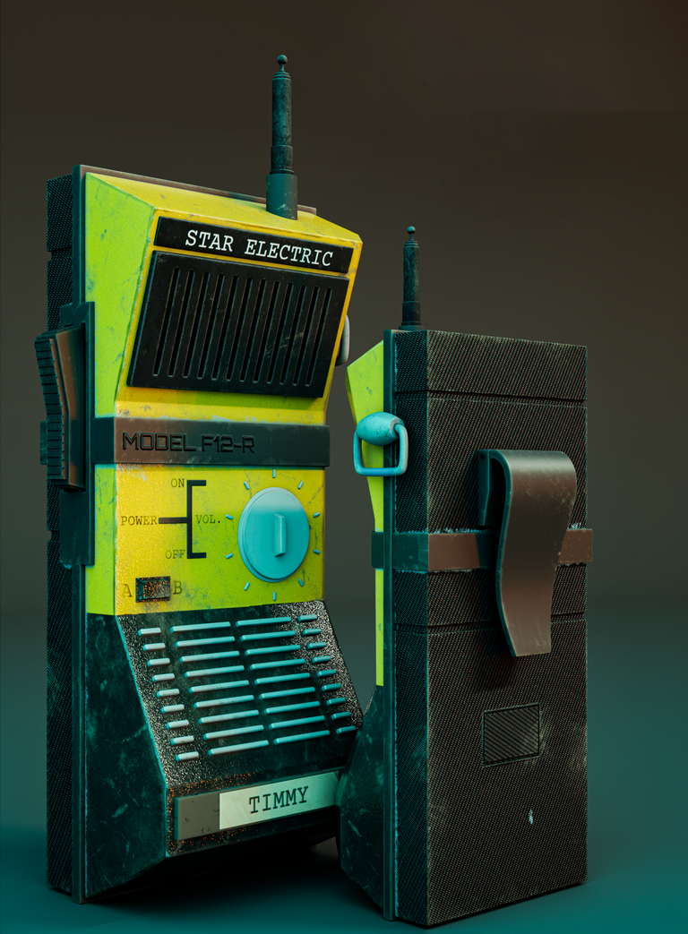 Star Electric Model F12-R: Gritty Sci-Fi Prop Design