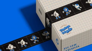 Branding, Packaging | Vintage Vibes Co | Retro Clothing