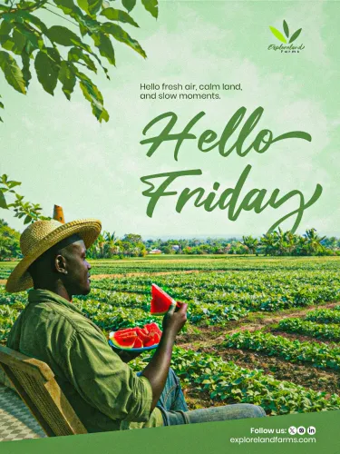 Social Media Flyer for Exploreland Farms