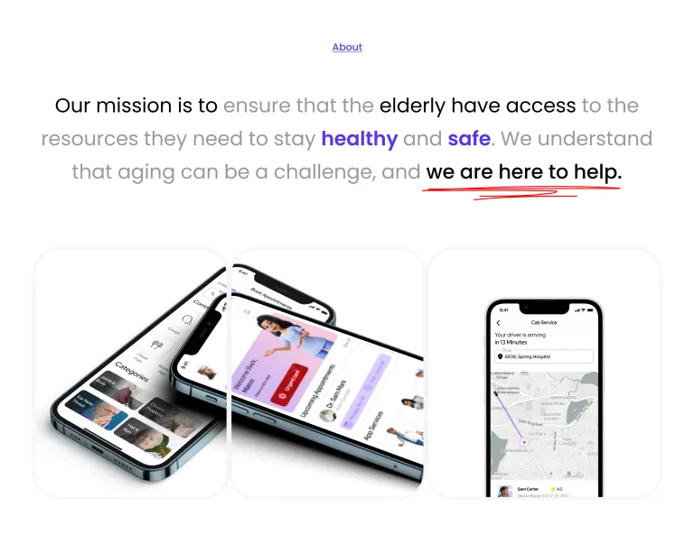 Care (Healthcare App) - iOS Presentation gallery 2