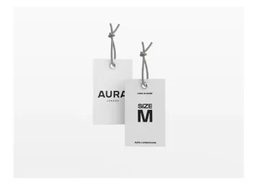Minimal Brand Identity for Clothing Brand - AURA