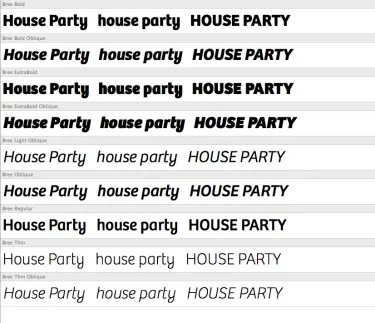 House Party Case Study