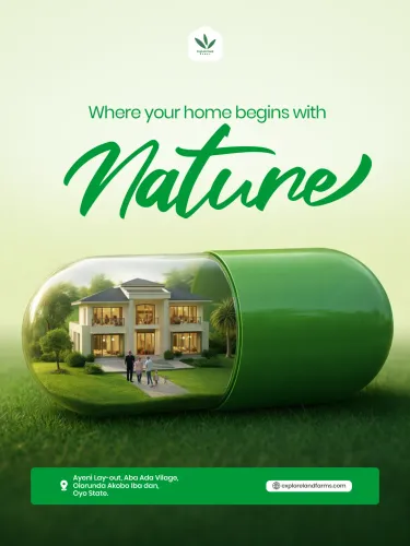 Social Media Flyer for Exploreland Homes