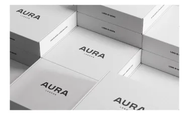 Minimal Brand Identity for Clothing Brand - AURA