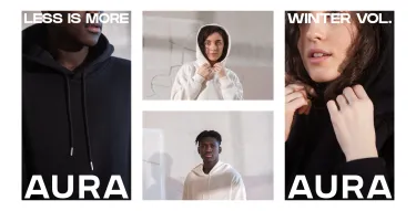 Minimal Brand Identity for Clothing Brand - AURA