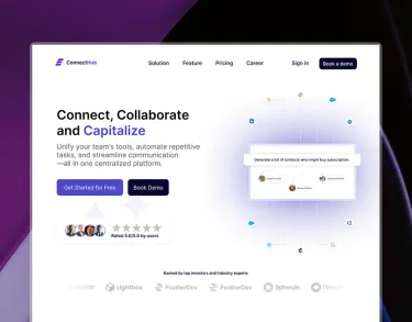 SaaS Web Design for Team Collaboration | Streamlined