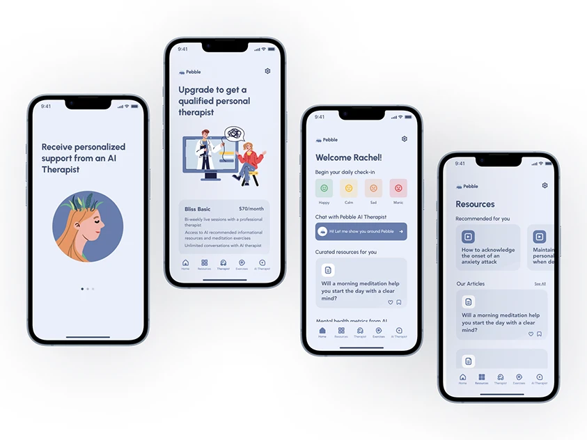 Pebble : Ai Based Mental Health App