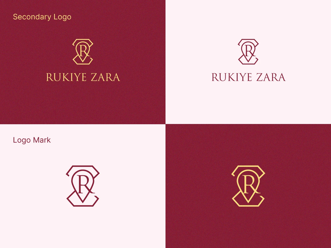 Rukiye Zara - Branding for a premium room rent service