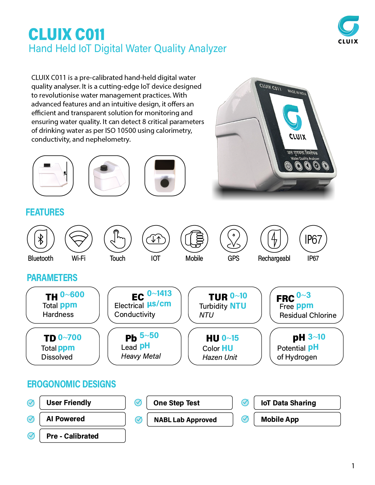CLUIX PRODUCT CATALOGUE