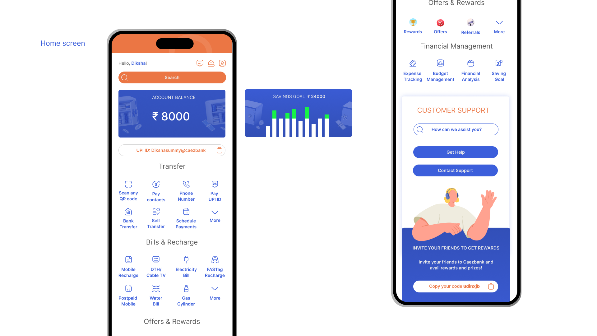 Mharat Bank - Money Transaction App