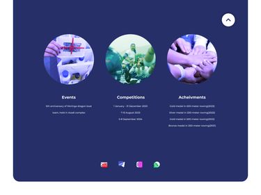 Moringa Dragon Boat Team Landing Page by Pardis on