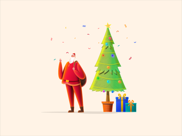 Merry Christmas by Tribhuvan Suthar for overlayz ™